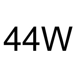 44W