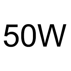 50W