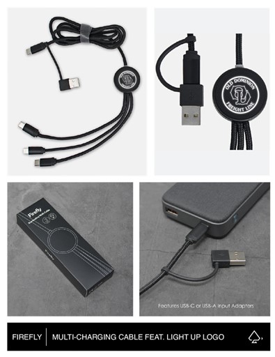 FIREFLY- Illuminating Multi-Charging Cable Charger