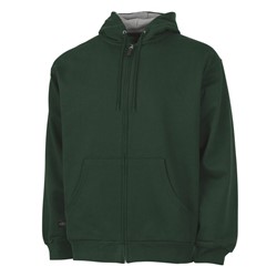 Charles River Adult Green Tradesman Full Zip Sweatshirt 3XL w/No Logo