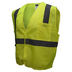 Radians Safety Yellow Class 2 Safety Vest 3XL w/Interlocking Logo