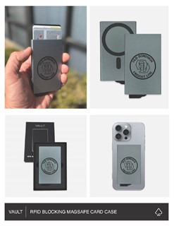 VAULT- RFID Blocking Magsafe Card Case
