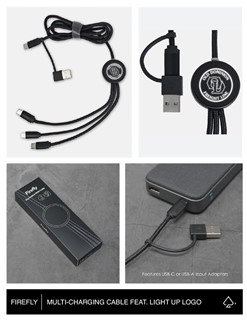 FIREFLY- Illuminating Multi-Charging Cable Charger